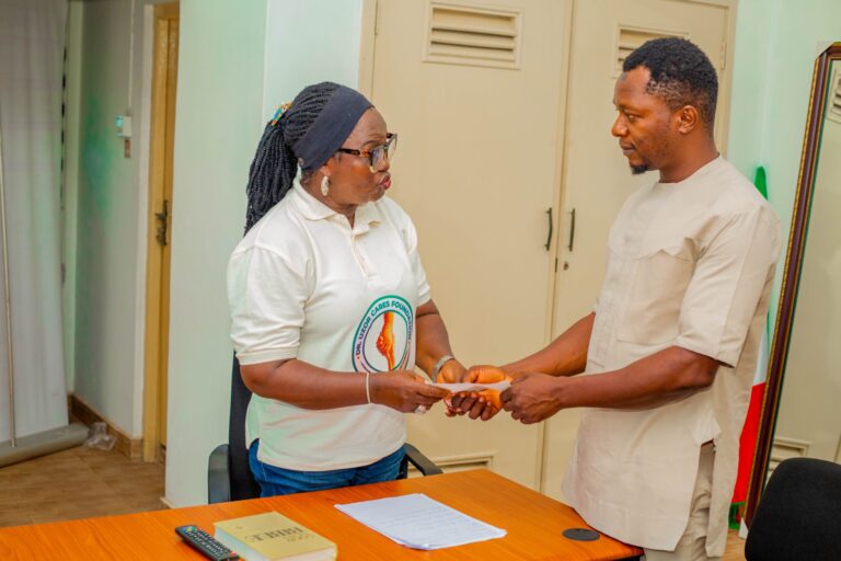DR. UZOR CARES FOUNDATION EXTENDS MEDICAL CARE SUPPORT TO TWO FAMILIES, DONATES N200,000
