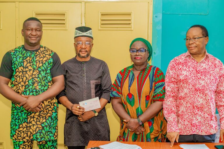 Dr. Uzor Cares Foundation Empowers Young Entrepreneur with SME Grant for Block-Making Business