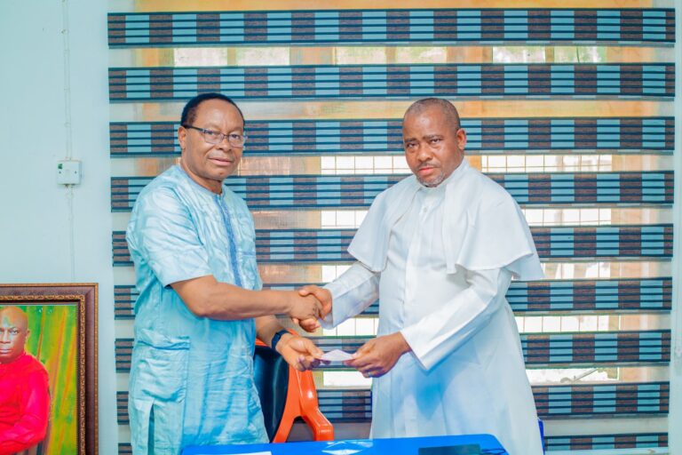 Dr. Uzor Cares Foundation Gives Clergy Family ₦300,000 Medical Lifeline